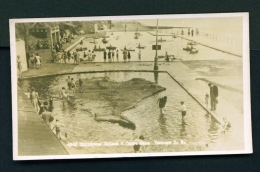 ENGLAND  -  Isle Of Wight  Ventnor  Childrens Island And Canoe Lake  Used Vintage Postcard - Ventnor