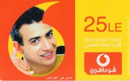 RECHARGE  GSM/SIM EGYPTE 25 LE Vodafone - Aegypten