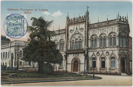 Gabinete Portuguez De Leitura / Portuguese Reading Room - Bahia - Brazil - Year Circa 1922 - Salvador De Bahia