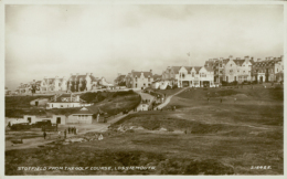 GB LOSSIEMOUTH / Stotfield From The Golf Course / GLOSSY CARD - Moray