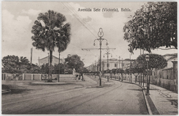 Avenida Sete (Victoria) - Bahia - Brazil - Year Circa 1922 - Salvador De Bahia