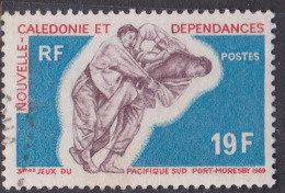 New Caledonia SG 470 1969 3rd South Pacific Games 19F Judo, Used - Gebruikt