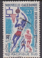 New Caledonia SG 489 1971 4th South Pacific Games 23 F Basketball Used - Gebruikt