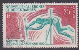 New Caledonia SG 490 1971 4th South Pacific Games 25 F Pole-Vaulting Used - Used Stamps