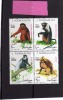 SOMALIA SOOMAALIYA 1994 MONKEYS MONKEY BLOCK - SCIMMIE SCIMMIA BLOCCO DI 4 - SINGES SINGE MNH - Somalia (1960-...)