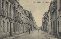 85- PAIMBOEUF -rue Pierre-Jubau -le Tribunal  -ed. F. Chapeau - Paimboeuf