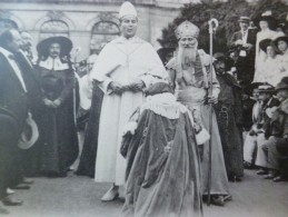 CPA 71 Saône ET Loire Les Fêtes De Cluny Septembre 1910 Réception Du Roi Louis IX Par Le Pape Et L'Abbé De Cluny - Cluny