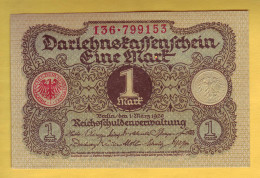 ALLEMAGNE - Billet De 1 Mark. 1920. Pick: 58. SPL - 1 Mark