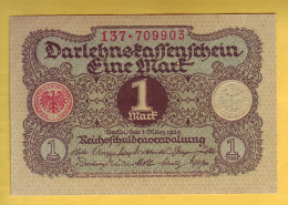 ALLEMAGNE - Billet De 1 Mark. 1920. Pick: 58. SPL - 1 Mark