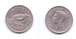 New Zealand 6 Pence 1952 - New Zealand