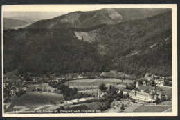 2763 - Alte Foto Ansichtskarte - Untermünstertal Münstertal Kloster St. Trudpert Luftbild Gel 1934 - Münstertal