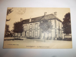 4amp - CPA - SAINT CLEMENT - La Mairie Et Les écoles - [89] - Yonne - - Saint Clement