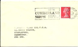 POSTMARKET CARLISLE CUMBERLAND 1969 - Poststempel