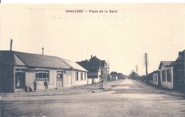 Delcampe - SOMME - 80 - TOP 2016 -  CHAULNES - Légende Rouge - Place De La Gare - Chaulnes