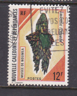 New Caledonia SG 504 1972 Noumea Museum 12 F Tchamba Mask Used - Used Stamps