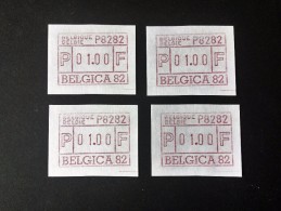 1982  Michel 6 A Belgica 82 (4x) - Altri & Non Classificati