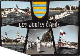 34- AGDE- LES JOUTES D'AGDE - Agde