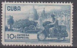 365 - CUBA - 1958 10c Special Delivery. Scott B24. Mint Hinged * - Express Delivery Stamps