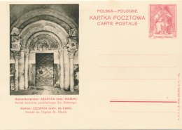 POLAND / POLOGNE  - 1938 , Picture Post Card -  Leczyca - Stamped Stationery