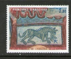 ANDORRE FRANCAIS-FRENCH ANDORRA 1982 EGLISE DE LA CORTINADA  YVERT   N°305  NEUF MNH** - Unused Stamps