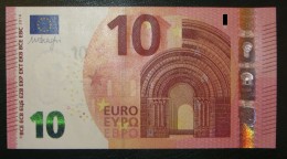 10 EURO N010E1 DRAGHI AUSTRIA SERIE NB150 Perfect UNC - 10 Euro