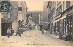 07-LA LOUVESC - LA RUE PRICIPALE - Vernoux