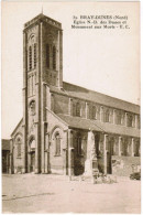 Bray Dunes, Eglise De N.D. Des Dunes, Monument Aux Morts (pk30132) - Bray-Dunes