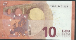 10  EURO DRAGHI  GRECIA  YA  Y001 A5   UNC - 10 Euro
