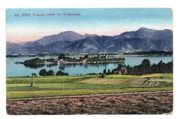 Col Ak Fraueninsel Im Chiemsee; 1921 Nach STUTTGART - Chiemgauer Alpen