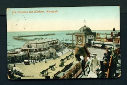 ENGLAND  -  Ramsgate  Pavilion And Harbour  Used Vintage Postcard - Ramsgate