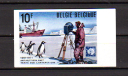 Traité Sur L’Antarctique, Pingouin,1389**non Dentelé (n°703 Dos) (1000 Ex), - Onderzoeksprogramma's