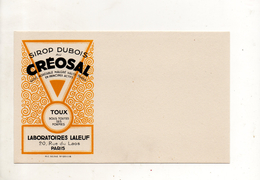 BUVARD CREOSAL PARIS - Produits Pharmaceutiques