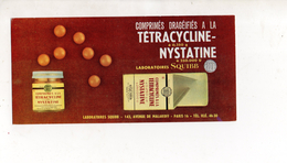 BUVARD TETRACYCLINE NYSTATINE PARIS - Produits Pharmaceutiques