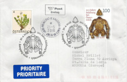 Salzburg Celebrates Its 200th Anniversary , Special Cover Addressed To Andorra - Briefe U. Dokumente