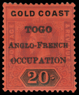 *        80-91 (H47-58) 1916 ½d-20' K George V Stamps Of Gold Coast^ Overprinted In London "TOGO... - Andere & Zonder Classificatie