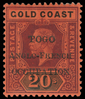 *        66 Var-78 Var Footnoted (H34b-46b, H38gb) 1915 ½d-20' K George V Stamps Of Gold Coast, With "TOGO... - Andere & Zonder Classificatie