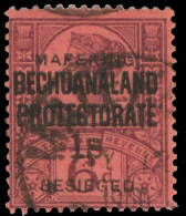 O        173-75 (12-14) 1900 3d On 1d-1' On 6d Q Victoria Of Bechuanaland Protectorate^ Surcharged And Overprinted... - Kaap De Goede Hoop (1853-1904)