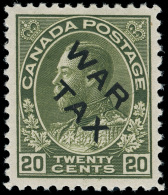 *        Footnoted After MR2 (226) 1915 20¢ Olive-green K George V Overprinted "War Tax"^ SG Type 45, Perf 12,... - Andere & Zonder Classificatie