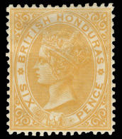 *        13-17, 14b (17-22) 1882-87 1d-1'  Q Victoria^, Wmkd CA, Perf 14, Cplt (6) With All Listed Shades, Only... - Honduras