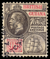 O        178-89 (259-69, 269a) 1913-16 1¢-96¢ K George V^, Wmkd MCA, Perf 14, Cplt (12) Including Both... - Brits-Guiana (...-1966)