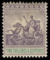 *        90-101 (135-44, 163-169) 1904-10 1f-2'6d Badge Of Colony^, Wmkd MCA, Cplt (12), OG, LH, F-VF Scott Retail... - Barbados (...-1966)