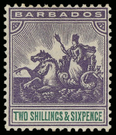 *        70-80 (105-15) 1892-1903 ¼d-2'6d Badge Of Colony^, Wmkd CA, Perf 14, Cplt (11), OG,HR, F-VF Scott... - Barbados (...-1966)