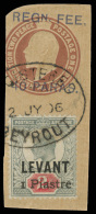 /\       25 (15) 1906 1pi On 2d Grey-green And Carmine K Edward VII^ Of Great Britain Overprinted "LEVANT" SG Type... - Deutsche Post In Der Türkei