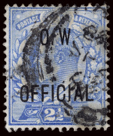 O        O49-52 (O36-39) 1902 ½d-2½d K Edward VII Overprinted O.W. OFFICIAL^, Used, With BPA... - Andere & Zonder Classificatie