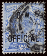 O        O49-52 (O36-39) 1902 ½d-2½d K Edward VII Overprinted O.W. OFFICIAL^, Used, With BPA... - Sonstige & Ohne Zuordnung