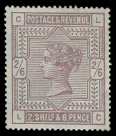 *        96 (178) 1883-84 2'6d Lilac Q Victoria^ On White Paper, Wmkd Large Anchor, Perf 14, Fresh Rich Color,... - Andere & Zonder Classificatie