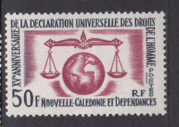 New Caledonia SG 374 1963 Human Rights Declaration MNH - Gebraucht