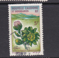 New Caledonia SG 379 1964 Flowers ,5F  Used - Gebruikt