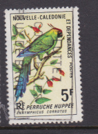 New Caledonia SG 409 1966 Birds 5F Horned Parakeet Used - Oblitérés