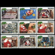 ANGUILLA 1981 - Scott# 453-61 Disney-Christmas Set Of 9 MNH - Anguilla (1968-...)